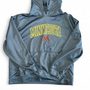 University of Minnesota U of MN Gophers Unisex Gray Hooded Sweatshirt
